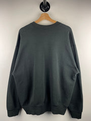 Vintage 90s BVD Heavyweight Blank Black Crewneck