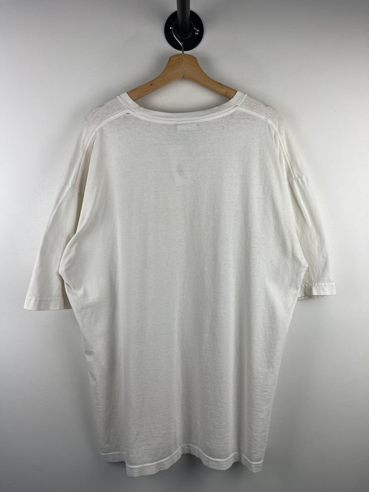 Vintage 90s Tommy Hilfiger Spellout White Tee