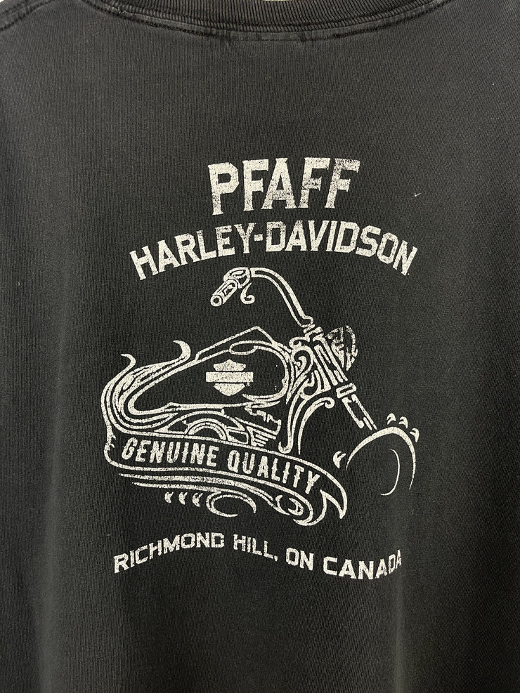 Vintage Harley Davidson Richmond Hill Black Tee