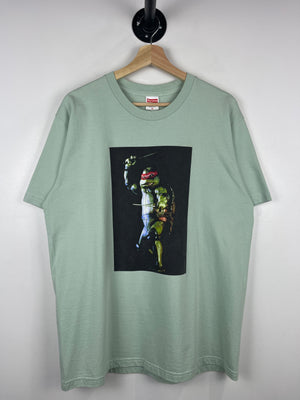Supreme SS21 Raphael Pale Aqua Tee