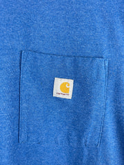Vintage Carhartt Blue Pocket Tee