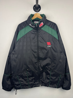 Vintage Nascar Chase Dale Jr Amp National Guard Black & Green Jacket