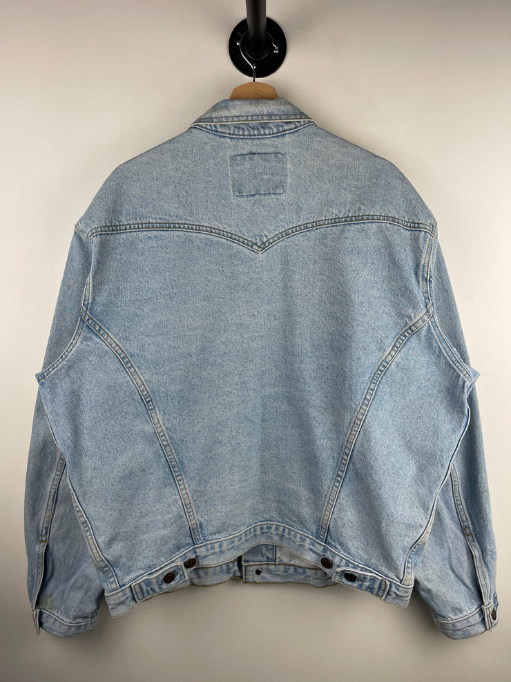 Vintage 90s Levis Light Wash Blue Denim Jacket