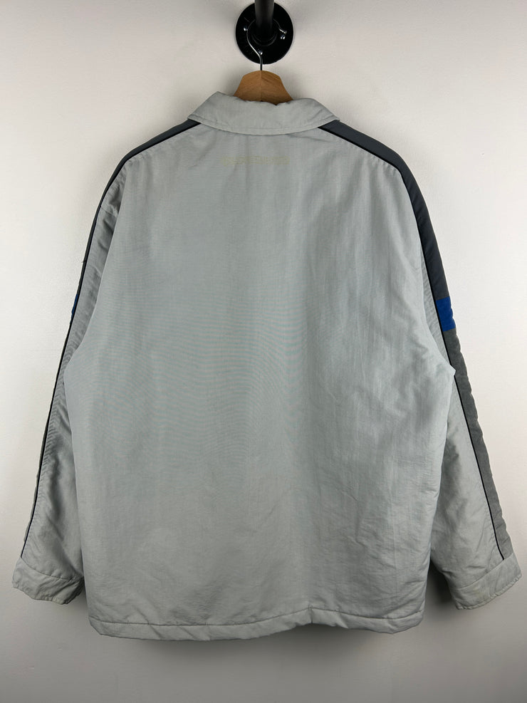 Vintage Quiksilver Grey & Blue Jacket