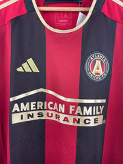 Adidas 2022 Atlanta United FC Home Red Soccery Jersey