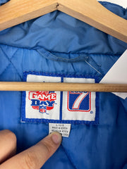 Vintage 90s NFL Logo 7 Detroit Lions Blue & Grey Jacket
