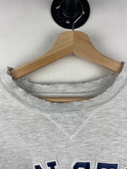 Vintage 90s Russell Athletic Penn State University Embroidered Grey Crewneck
