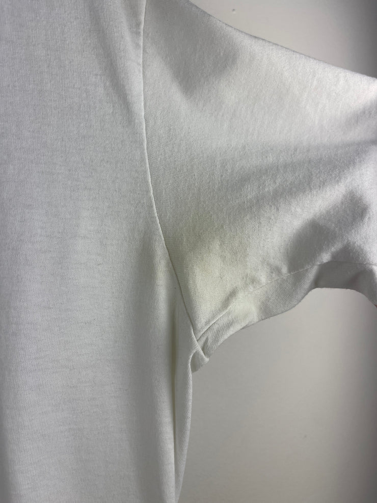 Vintage 90s I Only Play Golf On Days That End In Y White Tee