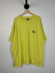 Stussy Basic Stock Yellow Tee