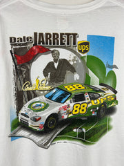 Vintage Nascar Chase Dale Jarrett Arnold Palmer White Tee