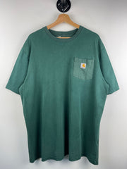 Vintage Carhartt Green Pocket Tee