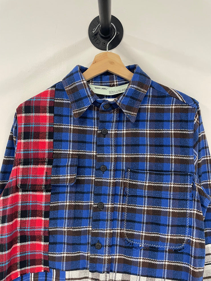 Off White Arrows Deconstructed Flannel
