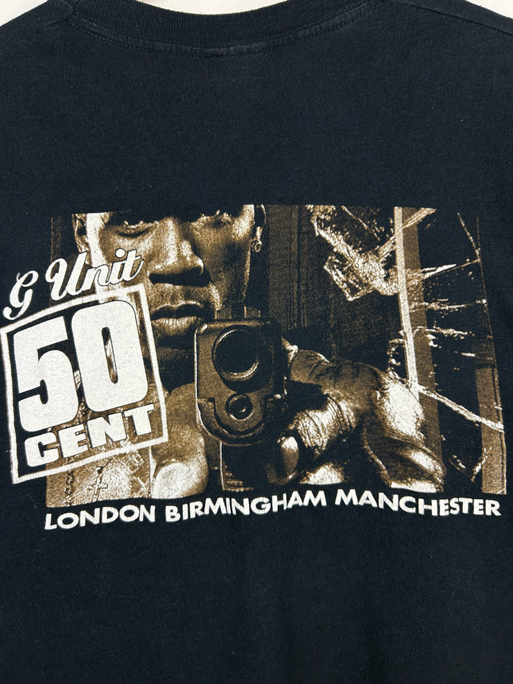 Vintage 2003 50 Cent Get Rich Or Die Tryin Europe Tour Tee