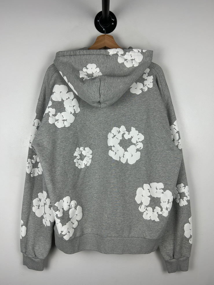 Denim Tears The Cotton Wreath Grey Hoodie