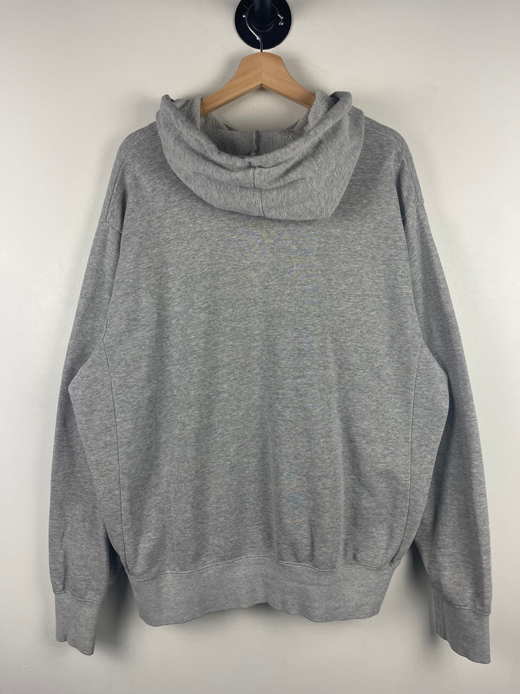 Vintage Nike St. Francis Pocket Swoosh Grey Hoodie