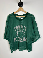 Vintage 90's Reebok Summit Football Green Mesh Jersey