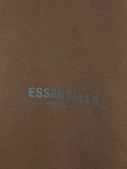 Fear Of God Essentials Rain Drum Brown Mockneck Crewneck