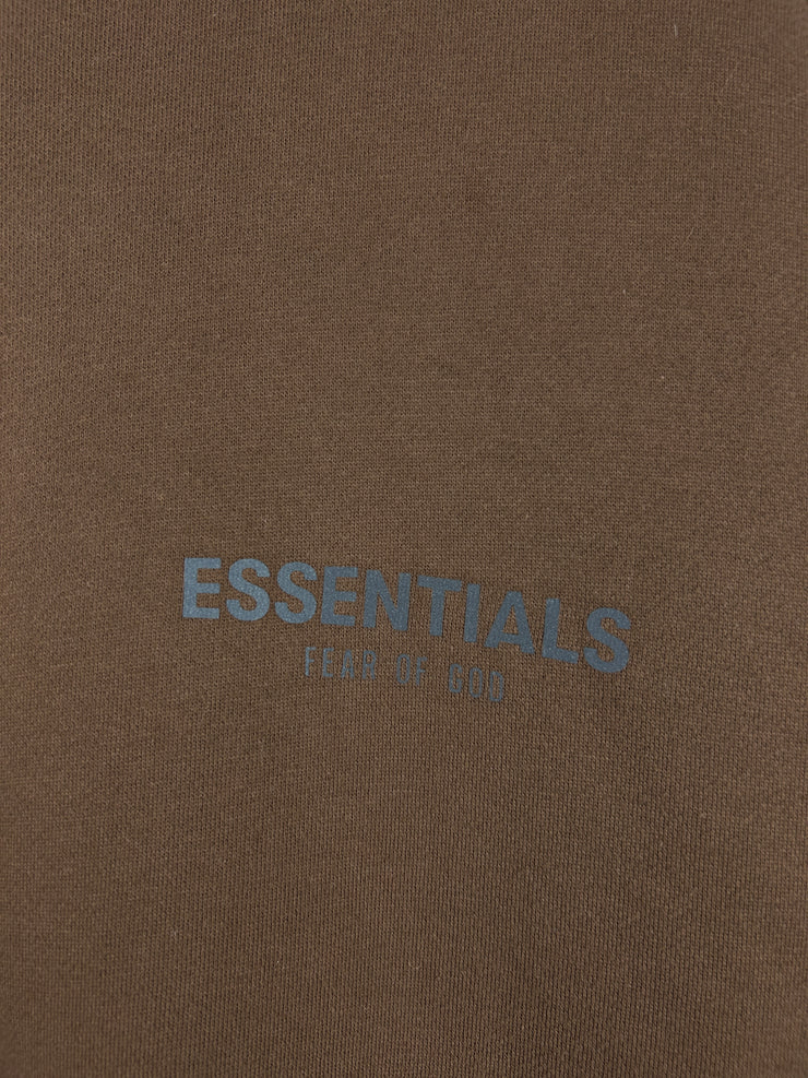 Fear Of God Essentials Rain Drum Brown Mockneck Crewneck