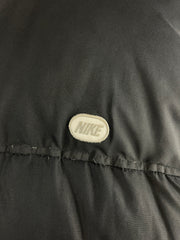 Vintage Nike Spellout Down Filled Black Puffer Jacket
