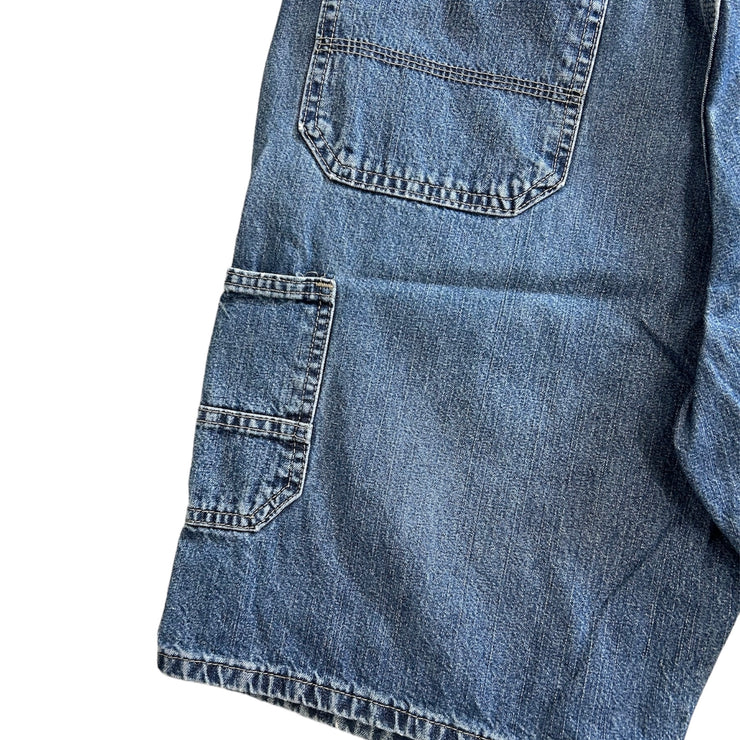 Vintage Wrangler Dark Wash Blue Denim Shorts