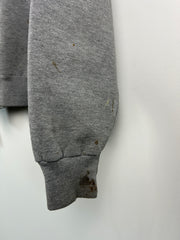 Vintage 90s Russell Atheltic Blank Grey Zip Up Hoodie