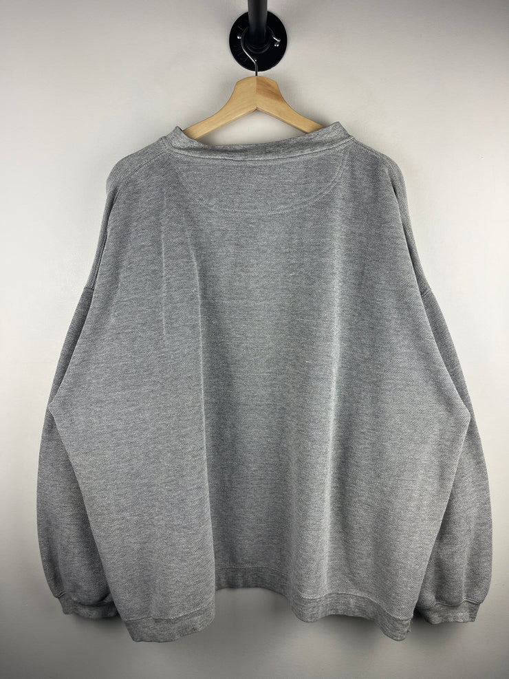 Vintage 90s Crable Sportswear Golf Woods & Irons Grey Crewneck