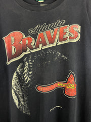 Vintage 90s MLB Atlanta Braves Navy Tee