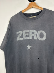 Vintage 90s The Smashing Pumpkins Zero Faded Black Tee