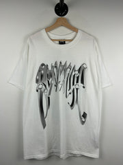 Revenge Bullet White Tee