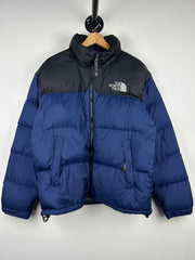 The North Face Nuptse 700 Series Navy Down Filled Puffer Jacket