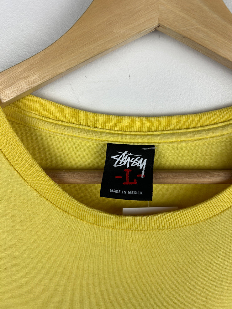 Stussy Inter Nationals Yellow Tee