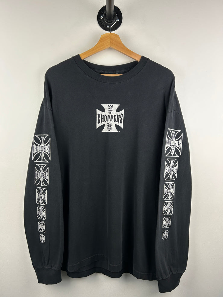 Vintage West Coast Choppers Long Beach Black Long Sleeve