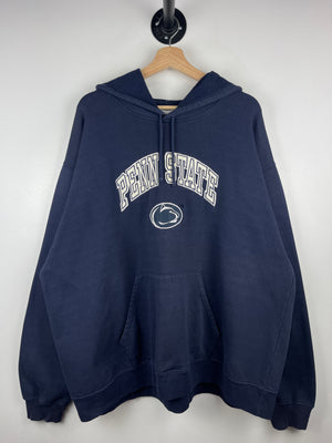 Vintage 90s Penn State Nittany Lions Embroidered Navy Hoodie