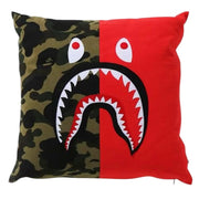 Bape 1st Camo Shark Square Cushion Red