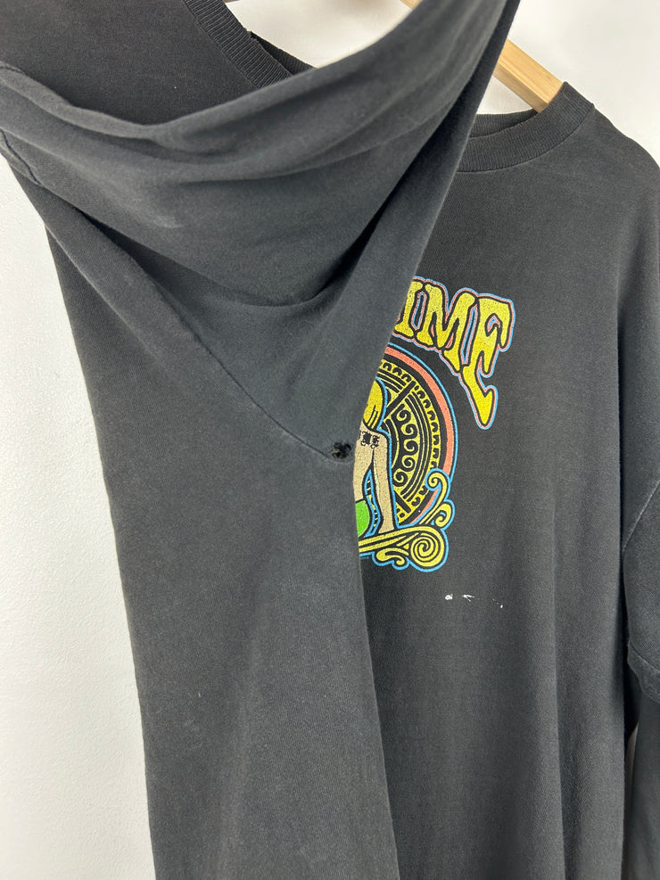 Vintage 2004 Sublime Mermaid Spellout Black Long Sleeve