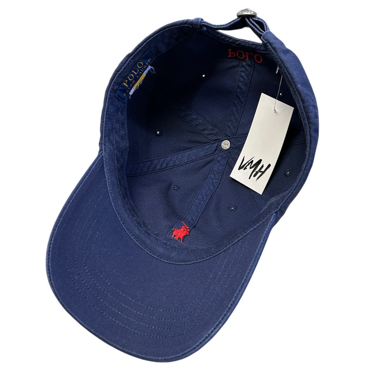 Vintage Polo Ralph Lauren Navy Strapback Hat