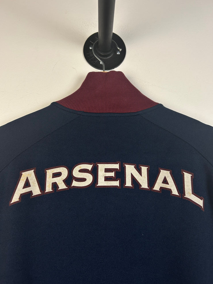 Vintage Y2K Nike Arsenal Navy Track Jacket