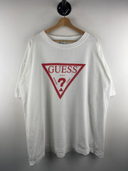 Vintage 90 Guess Logo White Tee