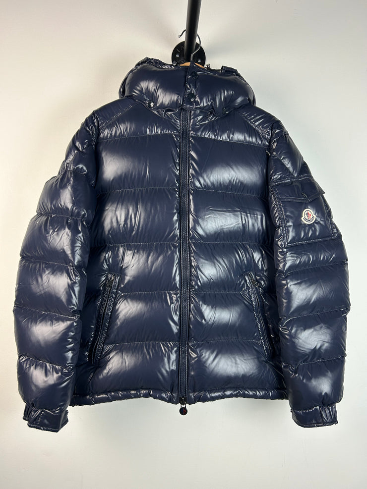 Moncler Maya Giubbotto Navy Short Down Jacket