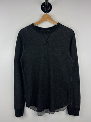 Vintage Black Thermal Long Sleeve
