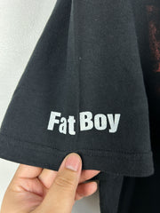 Vintage 90s Harley Davidson Fat Boy Road Glide Black Tee