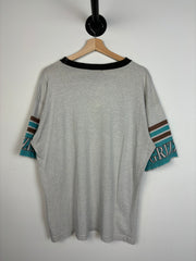 Vintage 90's Vancouver Grizzlies Faded Grey Tee