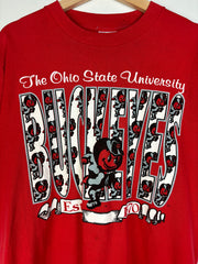 Vintage 90's Ohio State Buckeyes Red Tee