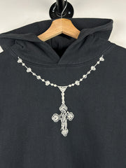 Warren Lotas Reaper Rosary Cross Black Hoodie