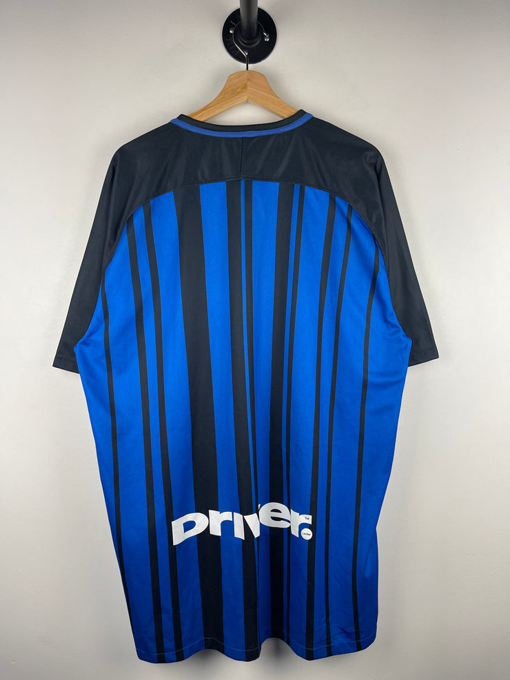 Nike 2017 Inter Milan Home Blue Soccer Jersey