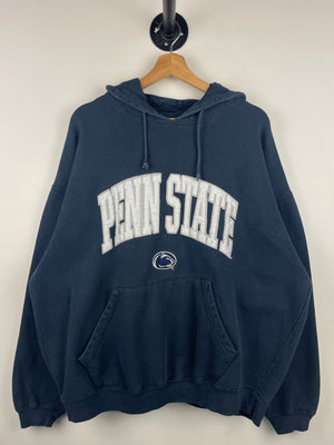 Vintage Penn State Nittany Lions Embroidered Navy Hoodie
