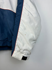 Vintage 90's Nike Swoosh Navy & White Hooded Jacket