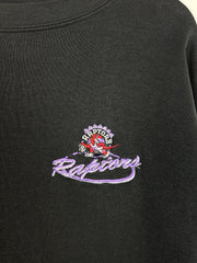 Vintage 90's Puma Toronto Raptors Black Crewneck