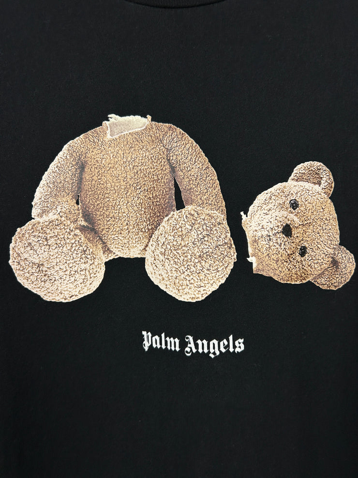 Palm Angels Teddy Bear Black Tee