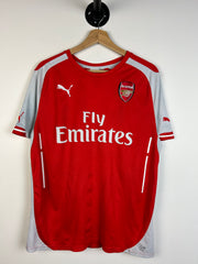 Vintage Y2K Puma Arsenal Red Soccer Jersey